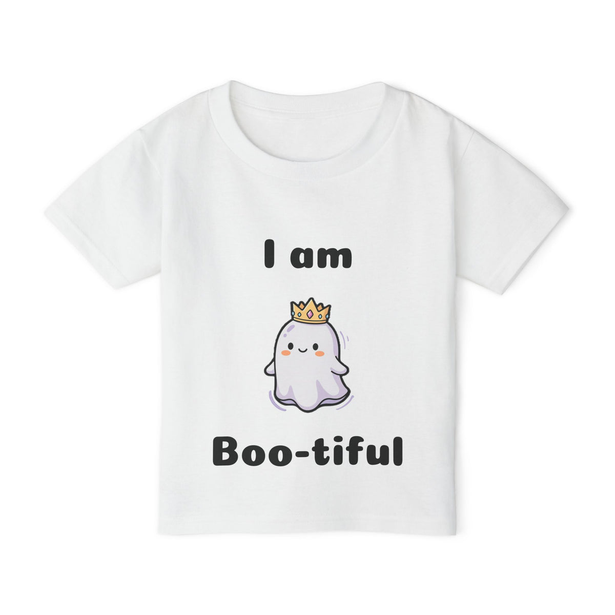 Heavy Cotton™ Toddler "I am Boo-tiful" Halloween T-shirt