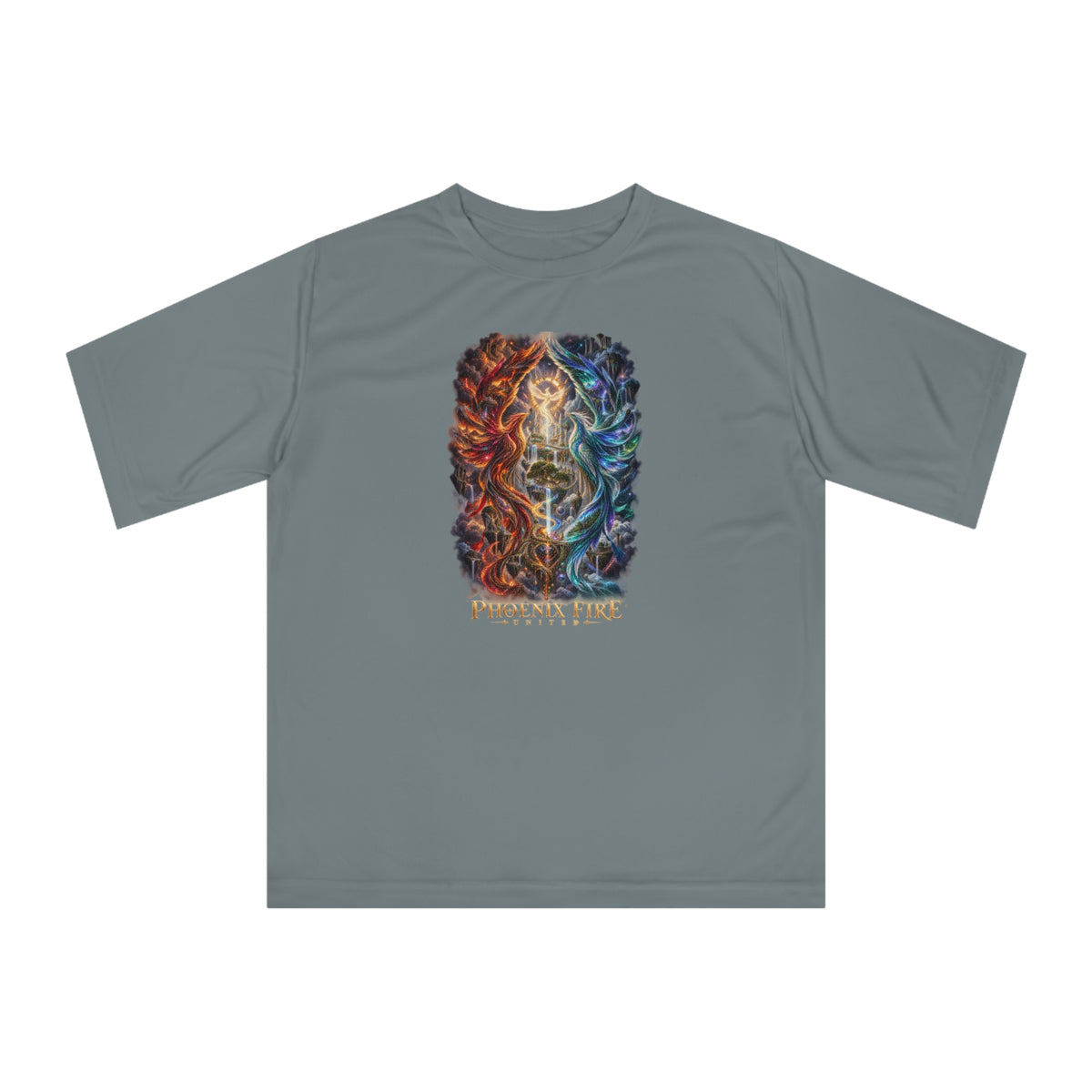 Phoenix Fyre United | graphic T-shirt| Inspirational health quote back