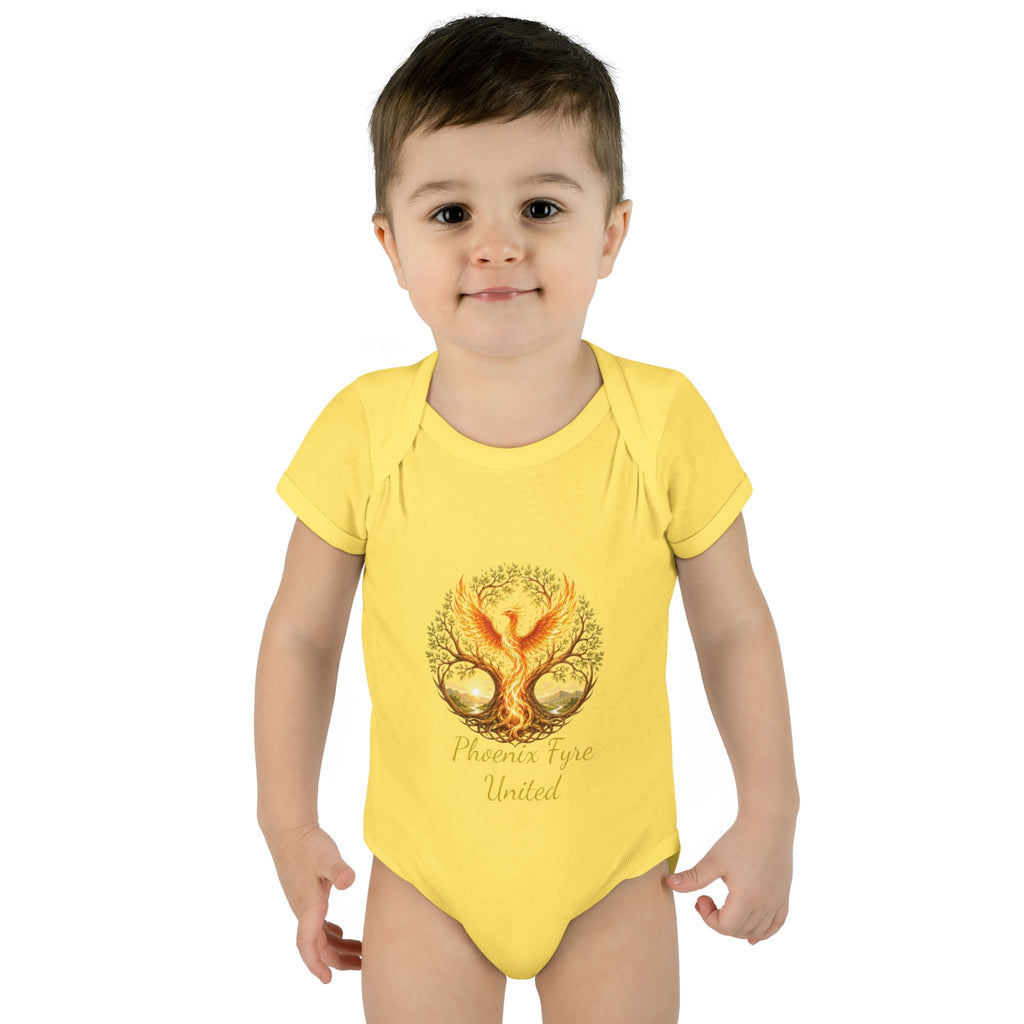 Infant Bodysuit | Crown 'Born in Excellence' back print