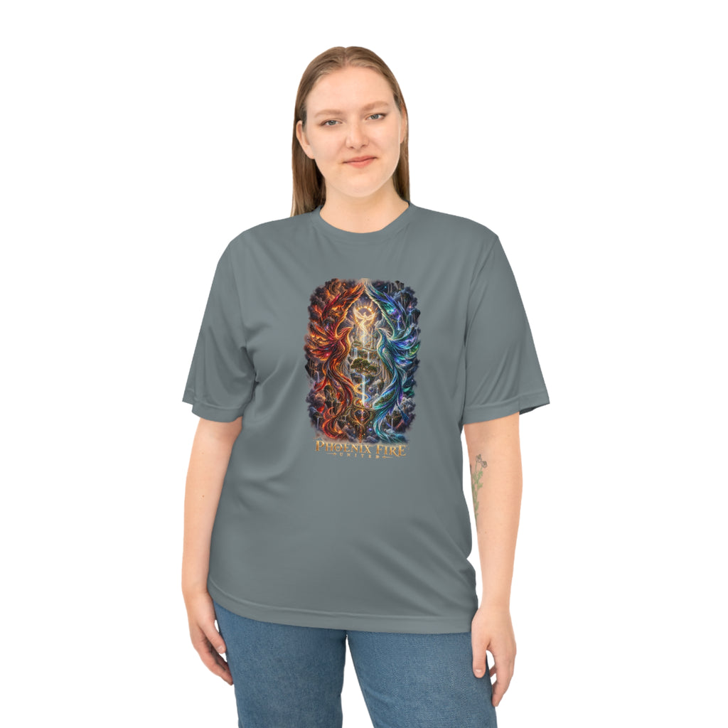 Phoenix Fyre United | graphic T-shirt| Inspirational health quote back