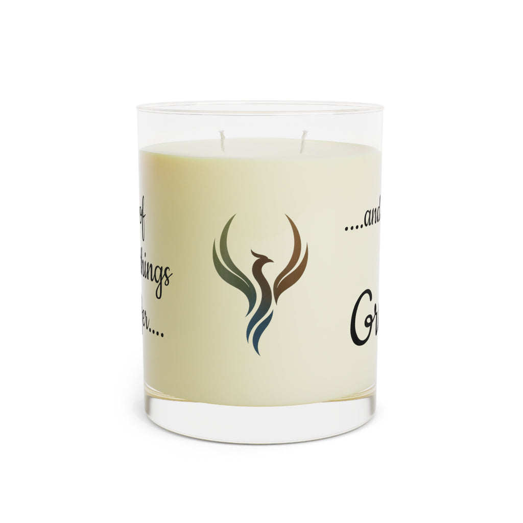 Inspirational Gratitude Quote Candle | 11oz Glass Scented Candle
