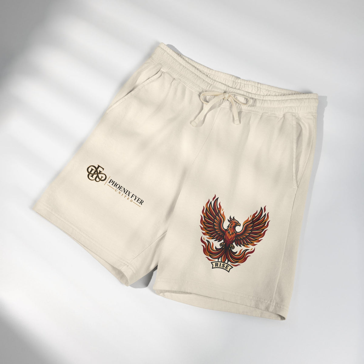 Unisex Garment-Dyed Lightweight Fleece Sweat Shorts