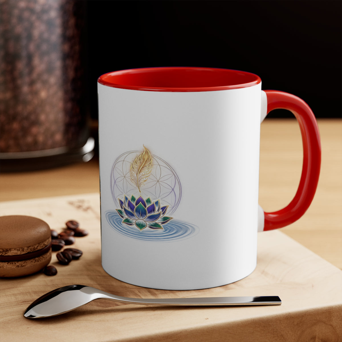 Colorful Accent Mugs, 11oz