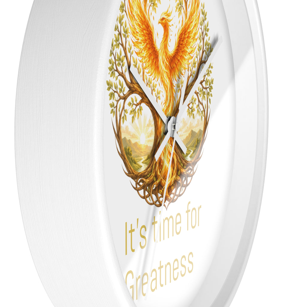 Unleashed Monogram Clock | Wall Clock, It's Time for Greatness js