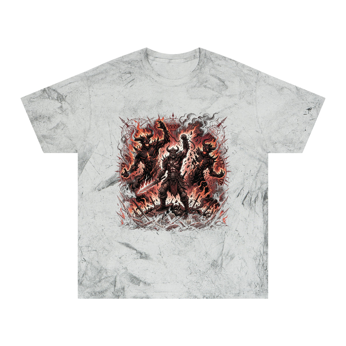Unisex Color Blast "Battle in Hell" T-Shirt
