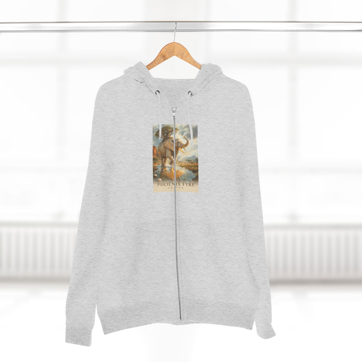 Unisex Zip Hoodie