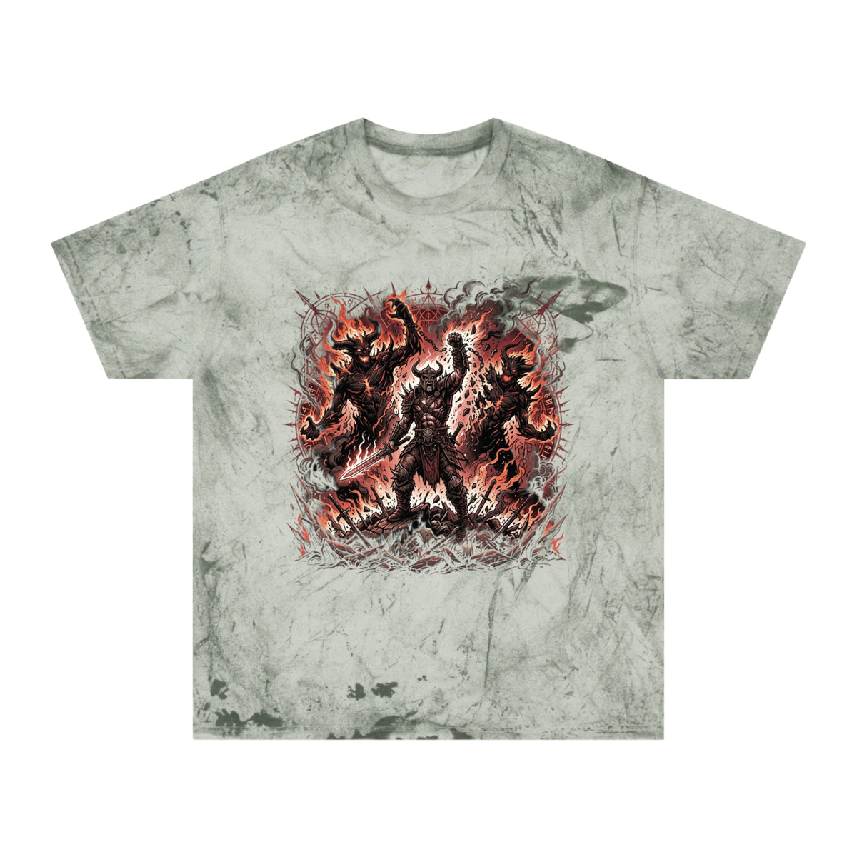 Unisex Color Blast "Battle in Hell" T-Shirt