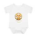 Infant Bodysuit | Crown 'Born in Excellence' back print