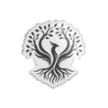 Black "Phoenix Fyre United" Sticker  | Custom Cut Statue Sticker