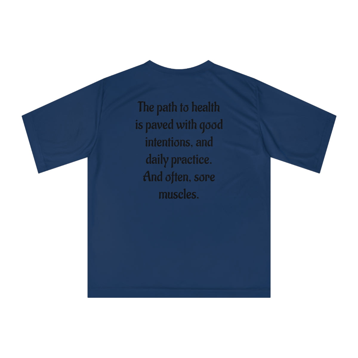 Phoenix Fyre United | graphic T-shirt| Inspirational health quote back