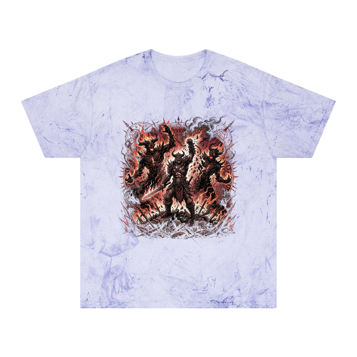 Unisex Color Blast "Battle in Hell" T-Shirt