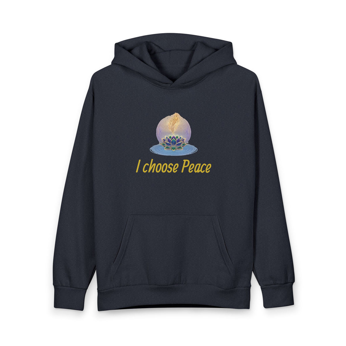 Unisex "I choose Peace" Urban Pullover Hoodie