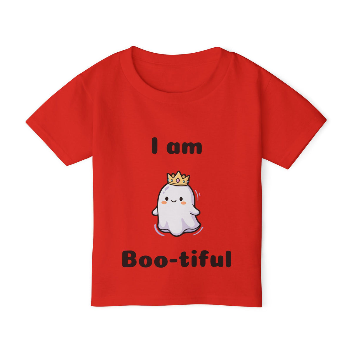 Heavy Cotton™ Toddler "I am Boo-tiful" Halloween T-shirt