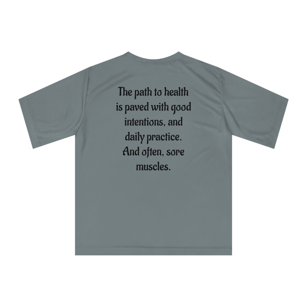 Phoenix Fyre United | graphic T-shirt| Inspirational health quote back
