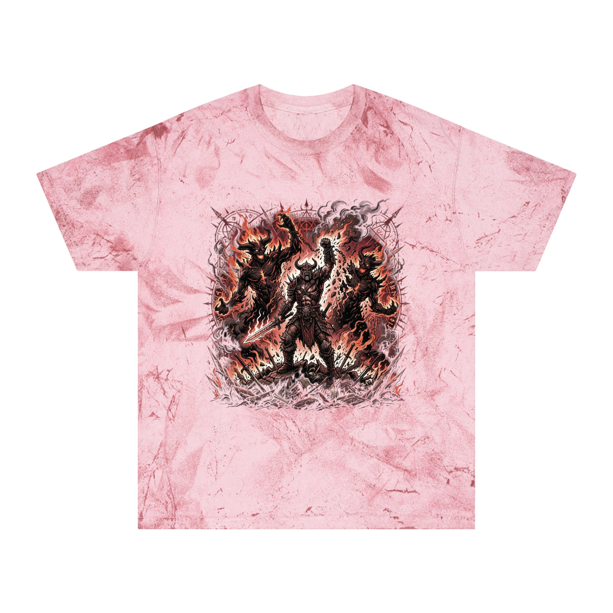 Unisex Color Blast "Battle in Hell" T-Shirt