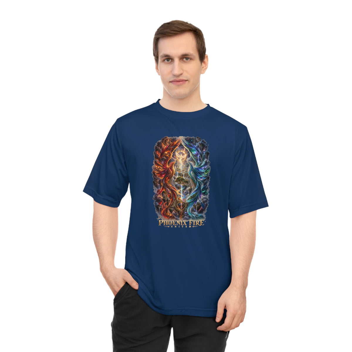 Phoenix Fyre United | graphic T-shirt| Inspirational health quote back