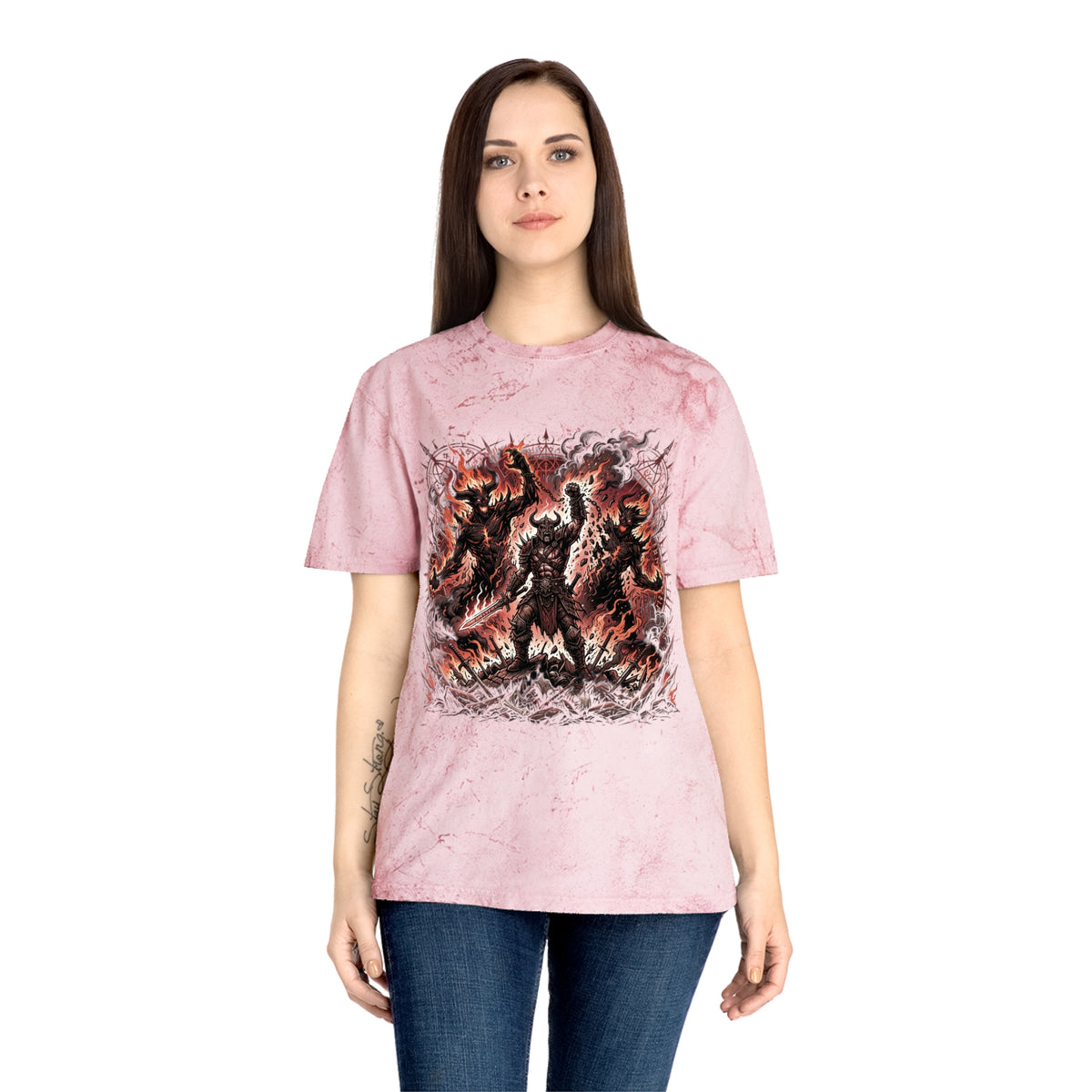 Unisex Color Blast "Battle in Hell" T-Shirt