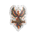 Copy of Black "Phoenix Fyre United" Sticker  | Custom Cut Statue Sticker