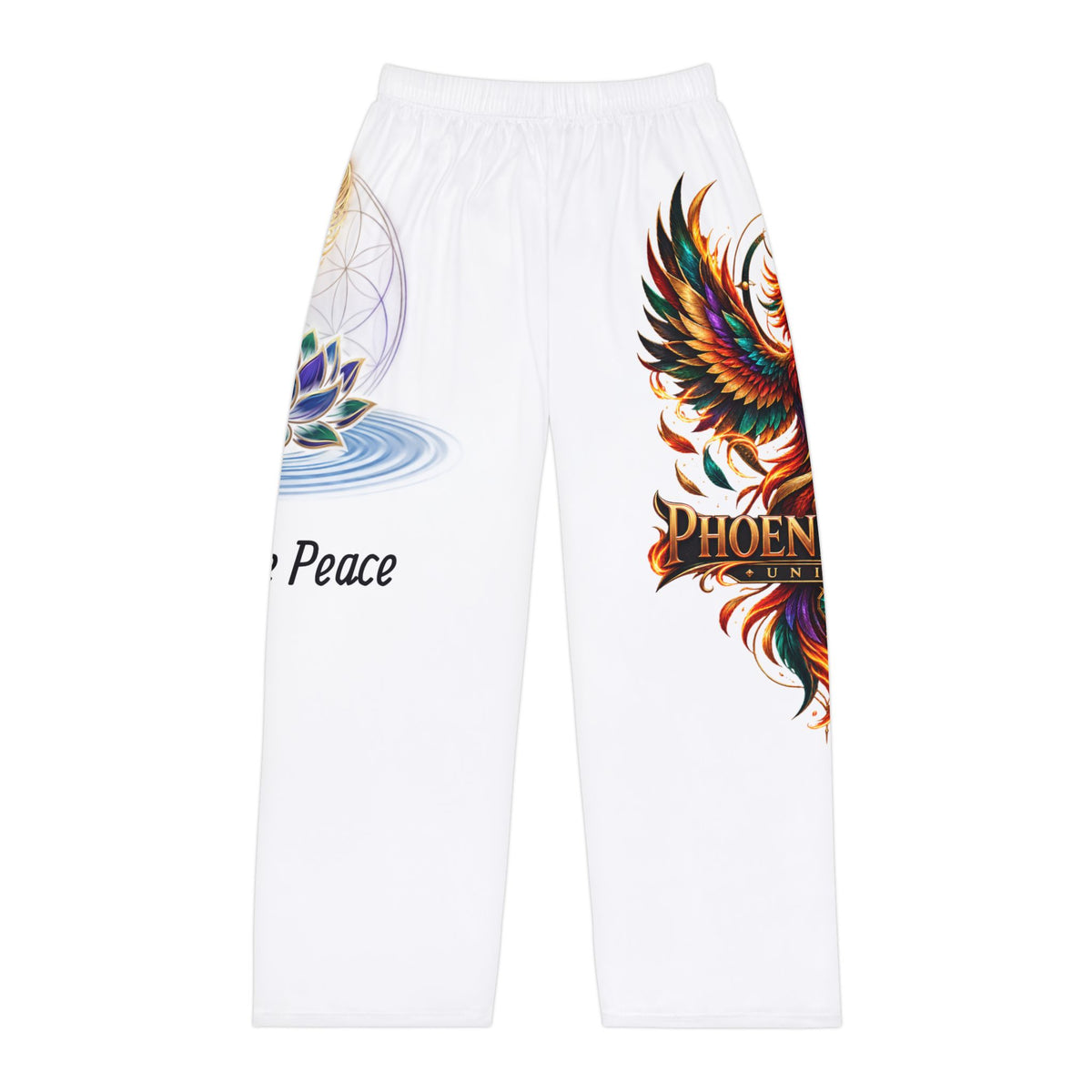 Men's "I choose Peace" Pajama Pants (AOP)