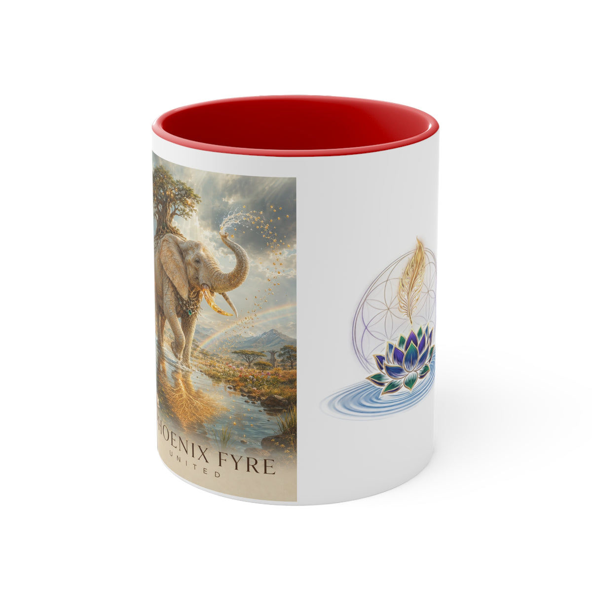 Colorful Accent Mugs, 11oz