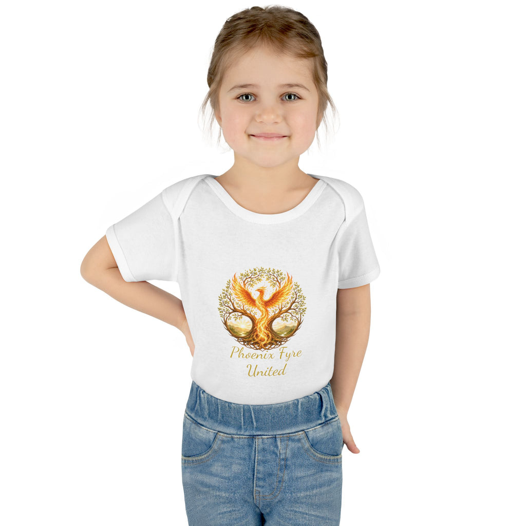 Infant Bodysuit | Crown 'Born in Excellence' back print