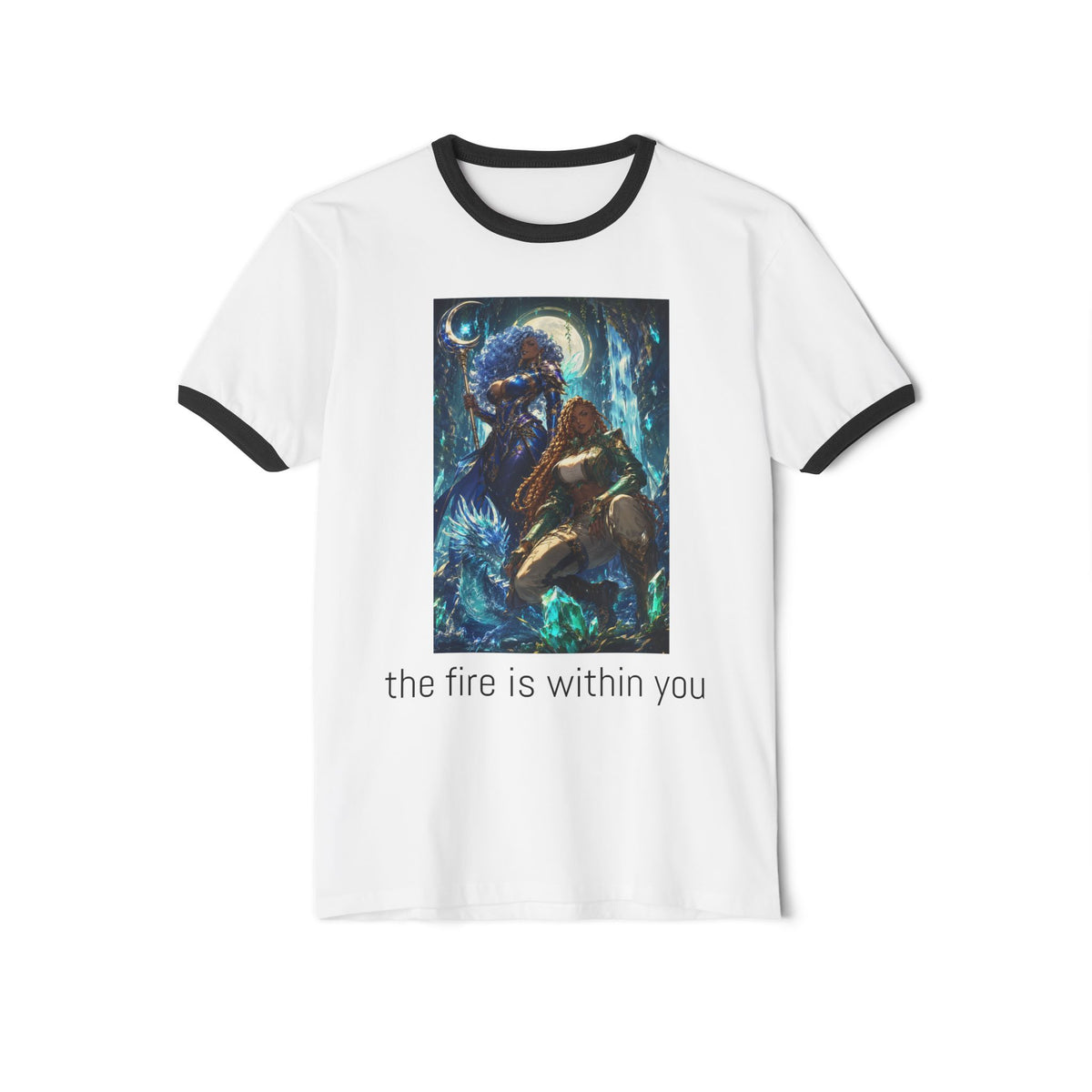 Unisex Cotton Ringer T-Shirt