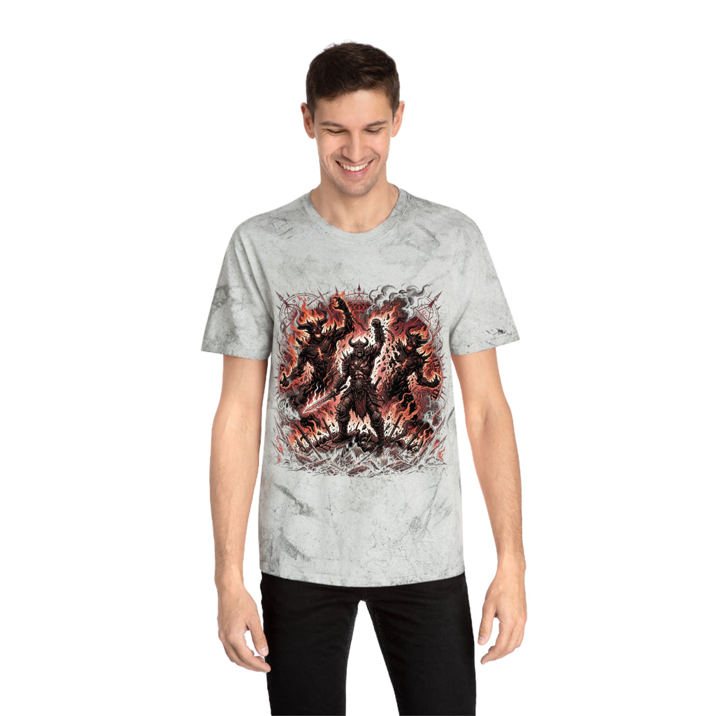 Unisex Color Blast "Battle in Hell" T-Shirt