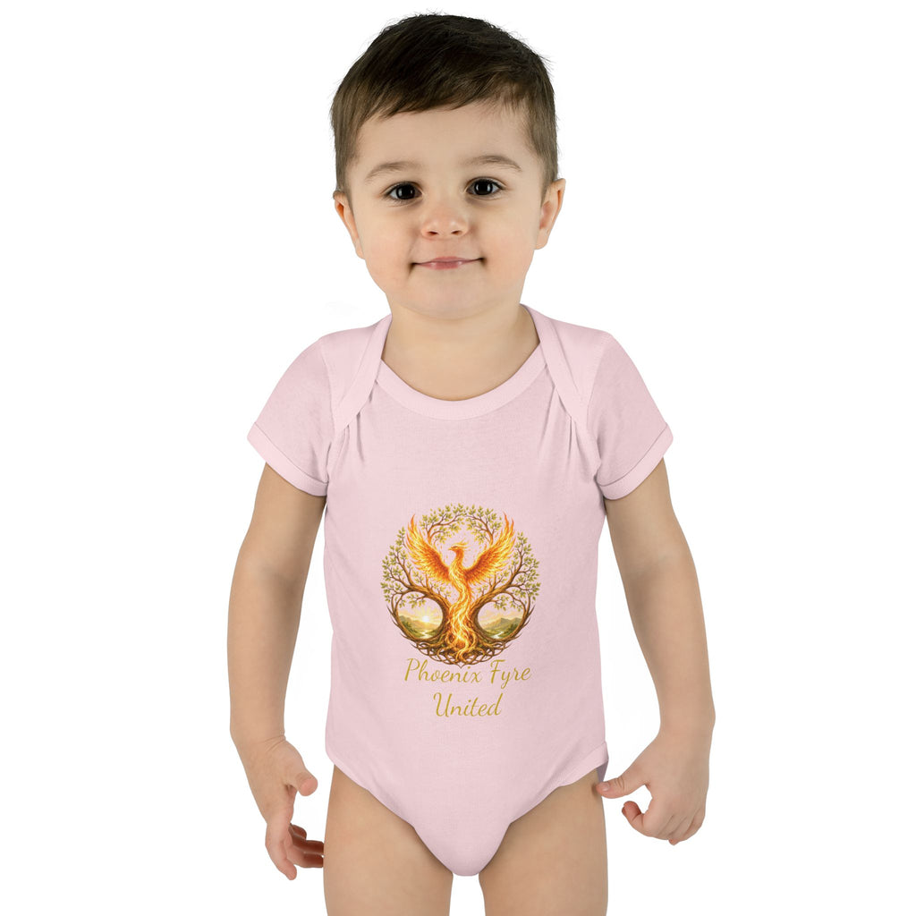Infant Bodysuit | Crown 'Born in Excellence' back print