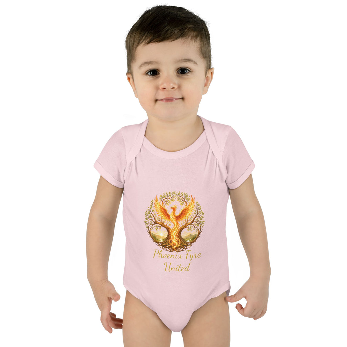 Infant Bodysuit | Crown 'Born in Excellence' back print