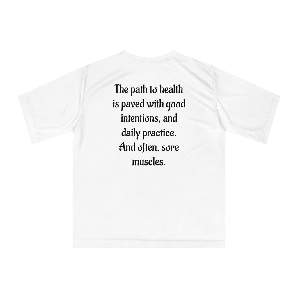 Phoenix Fyre United | graphic T-shirt| Inspirational health quote back