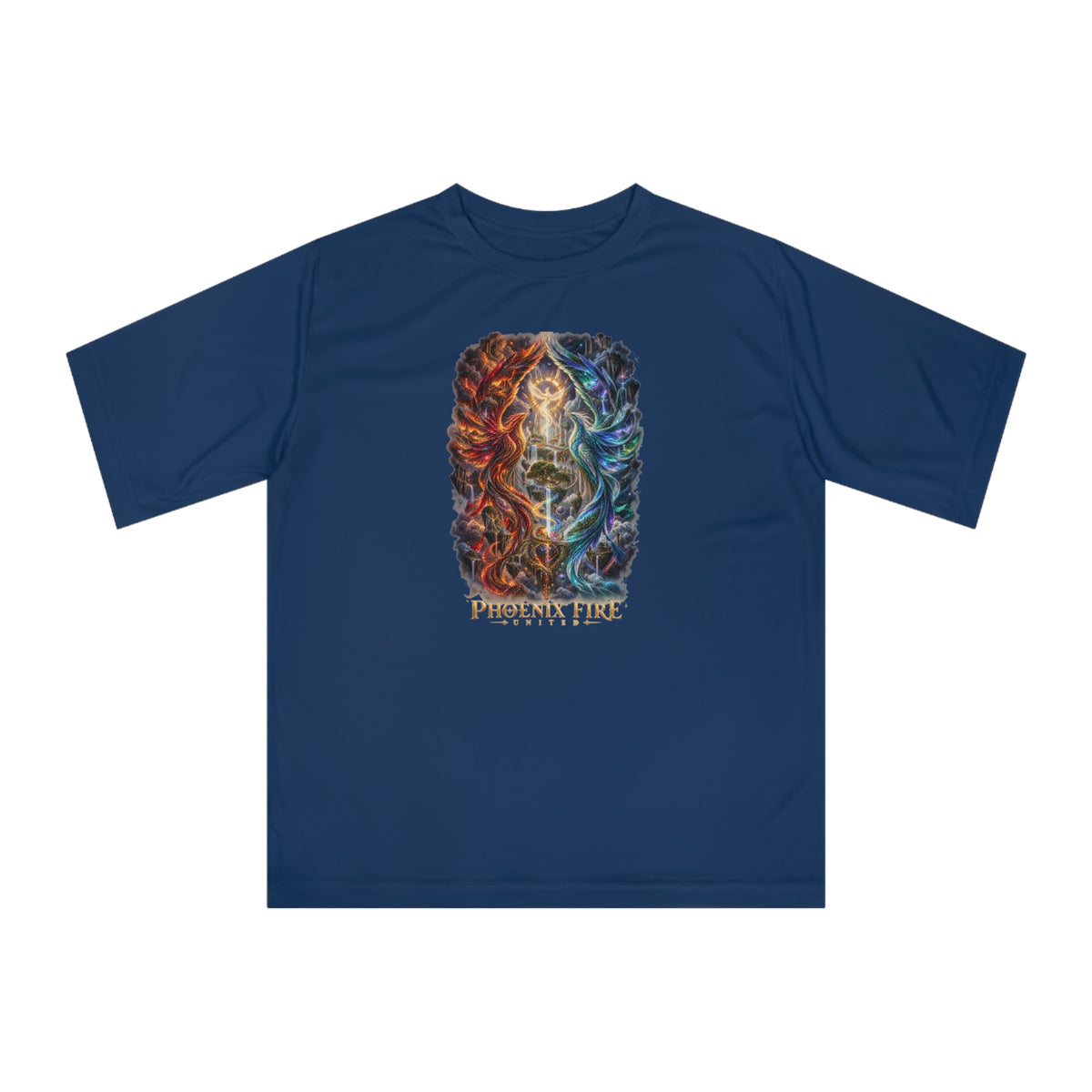 Phoenix Fyre United | graphic T-shirt| Inspirational health quote back