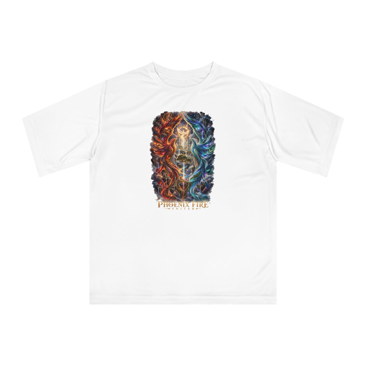 Phoenix Fyre United | graphic T-shirt| Inspirational health quote back