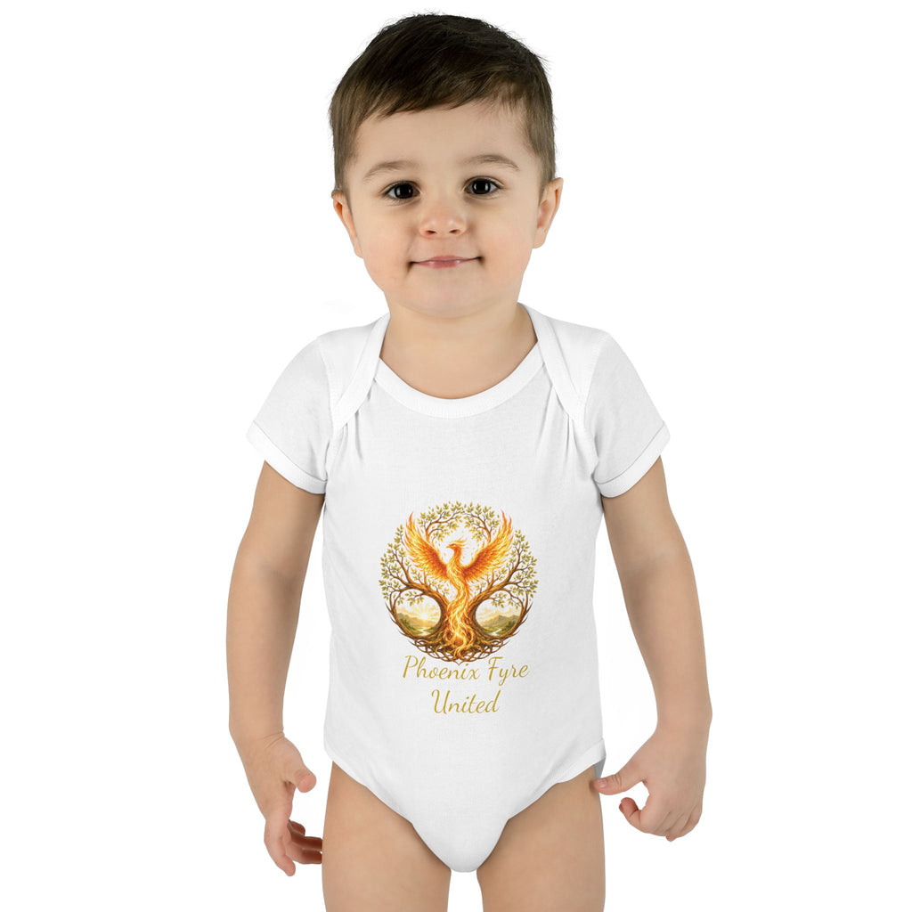 Infant Bodysuit | Crown 'Born in Excellence' back print