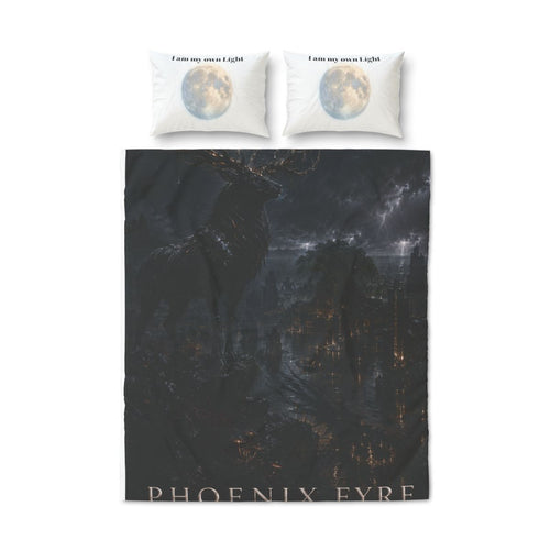 "I am my own Light" Quilt Cover Set Of Three