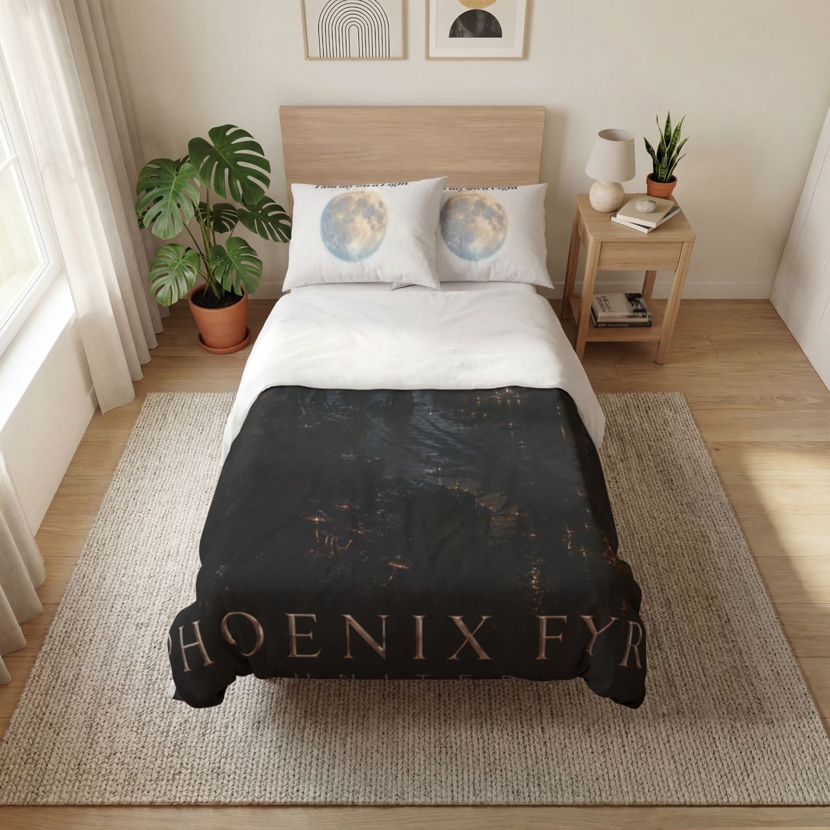 "I am my own Light" Quilt Cover Set Of Three