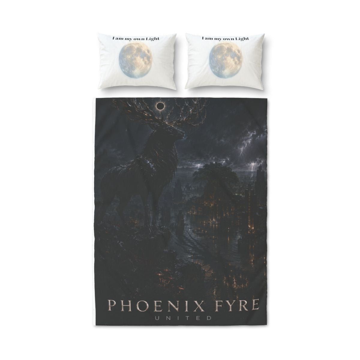 "I am my own Light" Quilt Cover Set Of Three