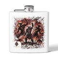 Stainless Steel "Inner Battles" Flask, 6oz