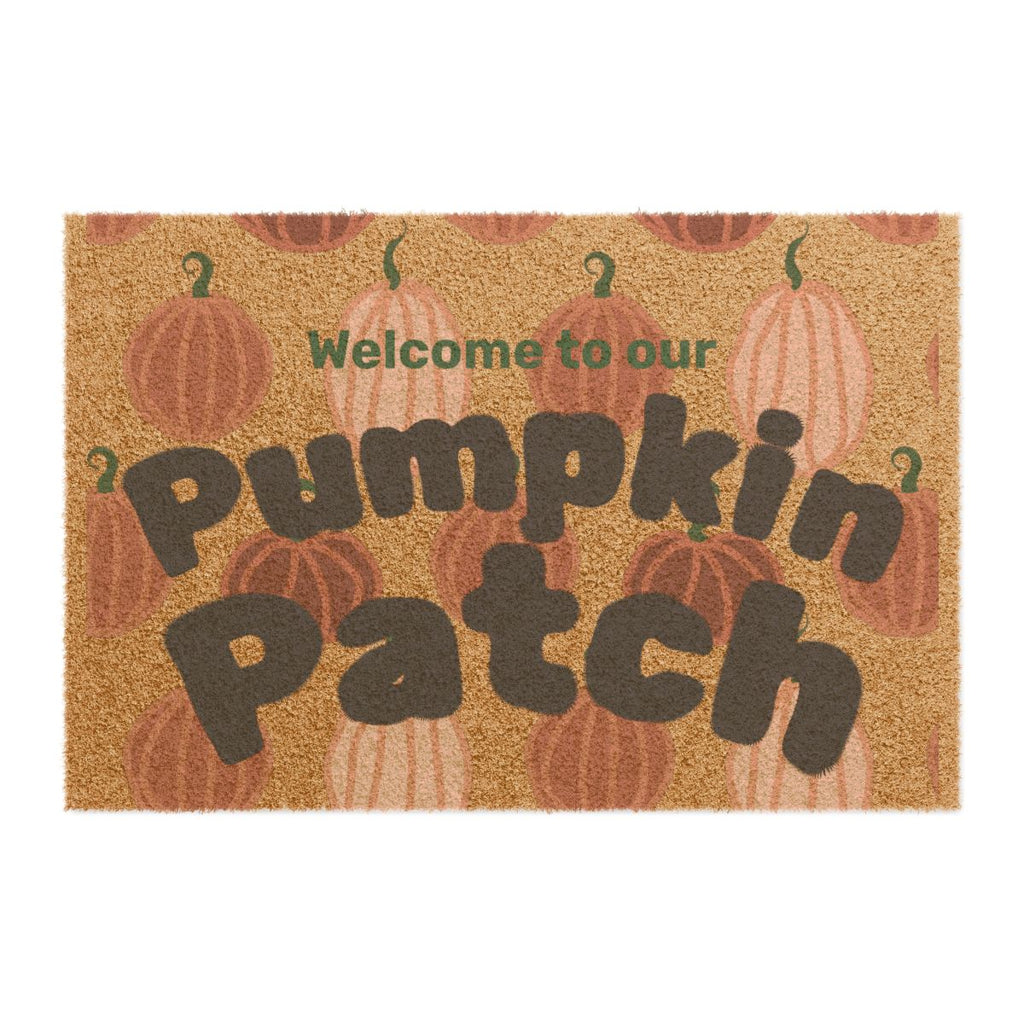 "Welcome to our Pumpkin Patch" Doormat - Fall-Halloween -